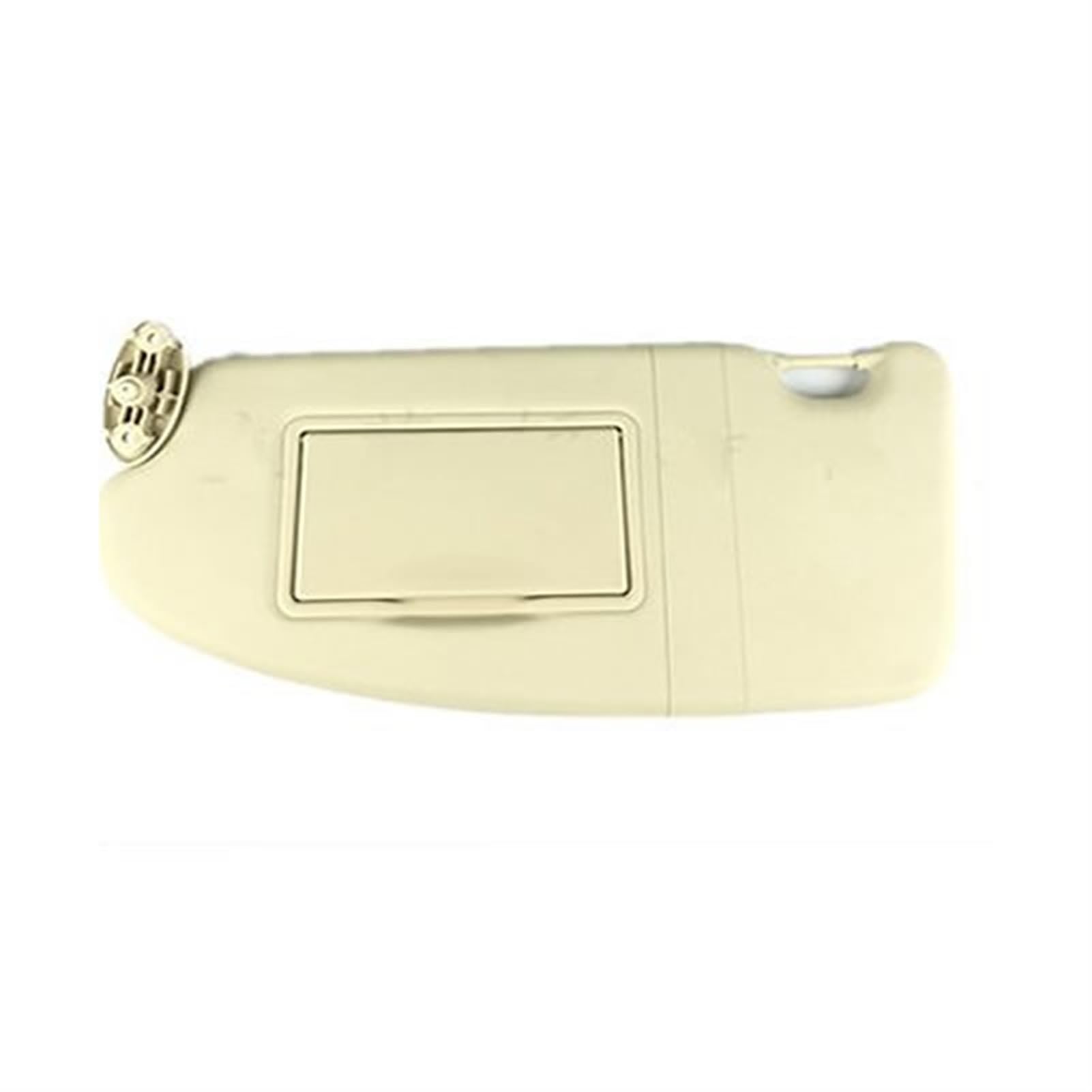 QASULER Auto Innen Vorne Sonnenblende Sonnenblende Sonnenschutz Blendschutz Sonnenschutz Sonnenschutzdach Mit Spiegel Assy, for Ford, for Focus 2005-2011 Auto-Sonnenblende(Beige Left Side) von QASULER