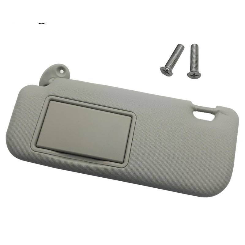 QASULER Auto-Innensonnenblende mit Spiegel, for Toyota, for Corolla, 2014–2018 74320-02B21 74310-02K91 Auto-Sonnenblende(Gray Right) von QASULER