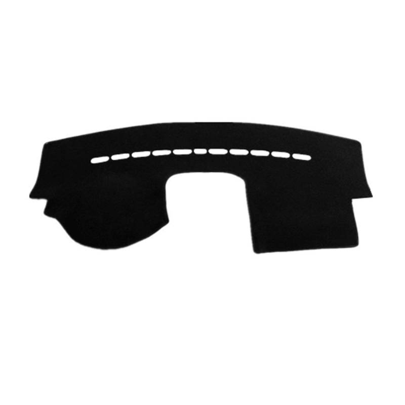 QASULER Auto Innere Armaturenbrett Abdeckung Dash Matte Teppich, for VW, for Polo, Mk4 Typ 6Q 9N 9N3 2002-2007 2008 2009 Dash Matte Sonnenschutz Cape Armaturenbrettabdeckung(LHD Black) von QASULER
