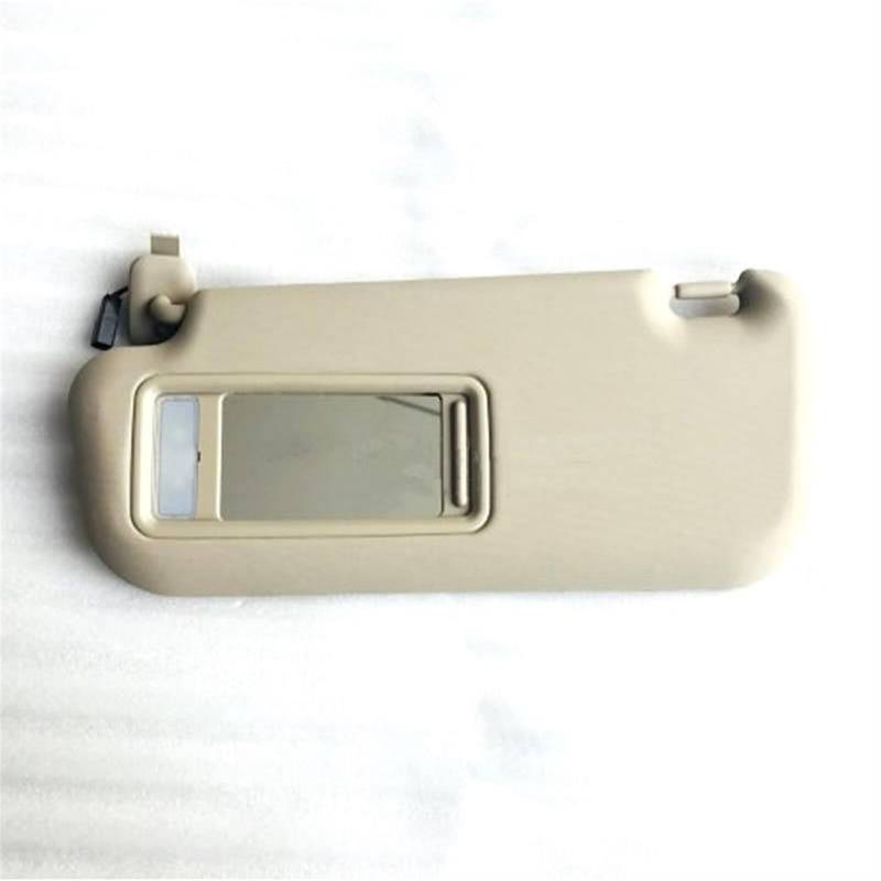 QASULER Auto-Sonnenblende, Auto-Sonnenblende, Make-up-Spiegel, for Mazda 6 GG GH, OEM 5DAO 69320 5DAO 69270 Auto-Sonnenblende(Beige Left) von QASULER