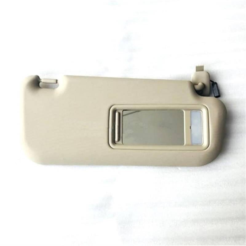 QASULER Auto-Sonnenblende, Auto-Sonnenblende, Make-up-Spiegel, for Mazda 6 GG GH, OEM 5DAO 69320 5DAO 69270 Auto-Sonnenblende(Beige Right) von QASULER
