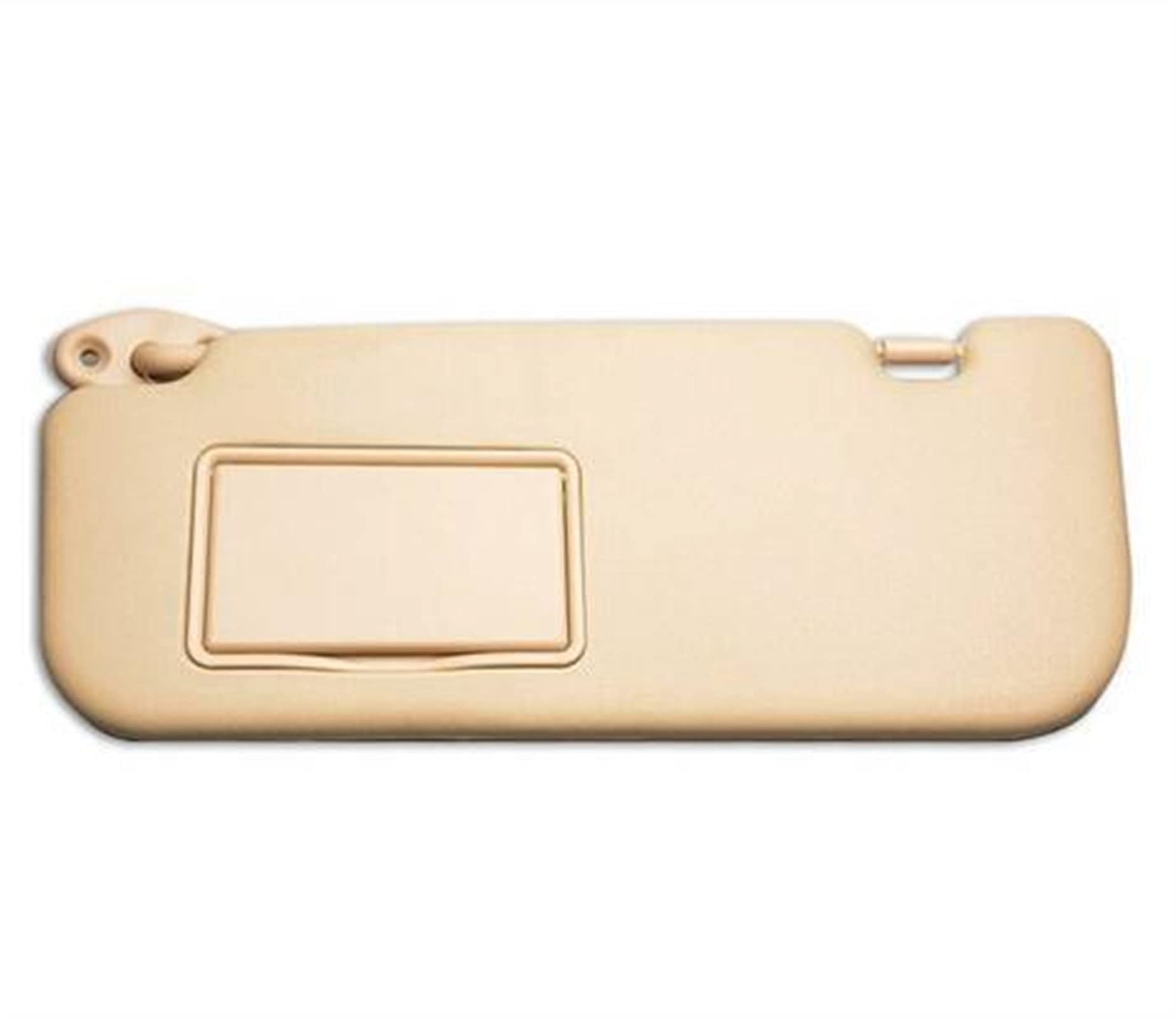 QASULER Auto-Sonnenblende, for Toyota, for Corolla 2014–2017, mit Make-up-Spiegel, Autozubehör, Beige, Grau Auto-Sonnenblende(Beige Left) von QASULER