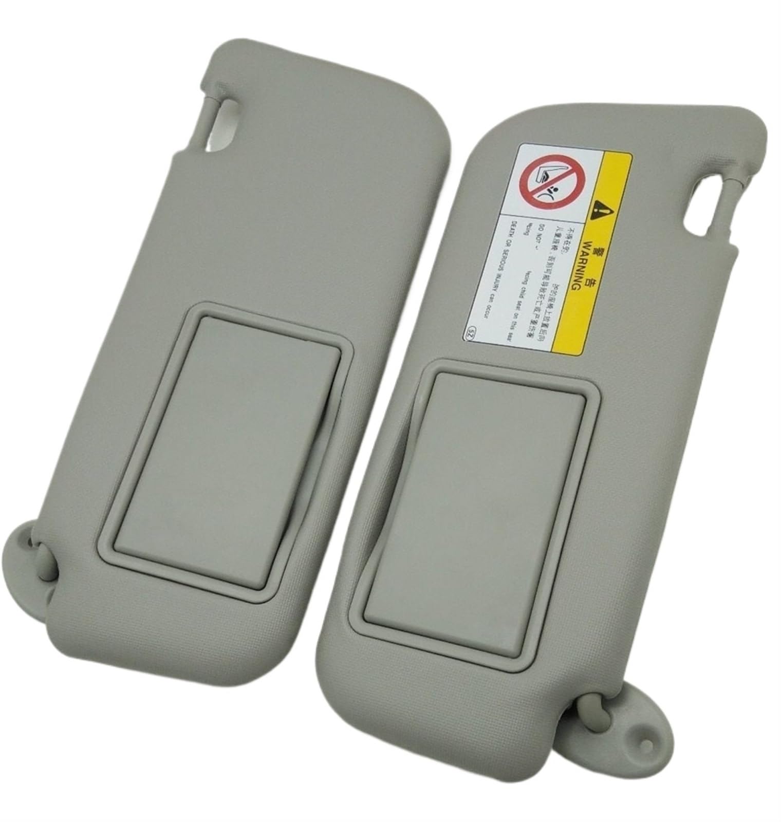 QASULER Auto-Sonnenblende, for Toyota, for Corolla 2014–2017, mit Make-up-Spiegel auf der Fahrer-/Beifahrerseite 74320-02B21 74310-02K91 Auto-Sonnenblende(A Pair) von QASULER
