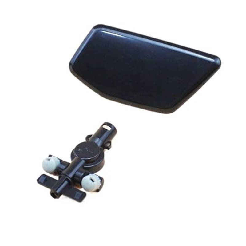 QASULER Auto Styling 1PCS Scheinwerfer Waschmaschine Abdeckung Scheinwerfer Spray Düse Jet Cap 86636CA230 for 86636CA220 F, for Subaru, BRZ Abdeckung für Autowaschdüsen(Black Left Side) von QASULER