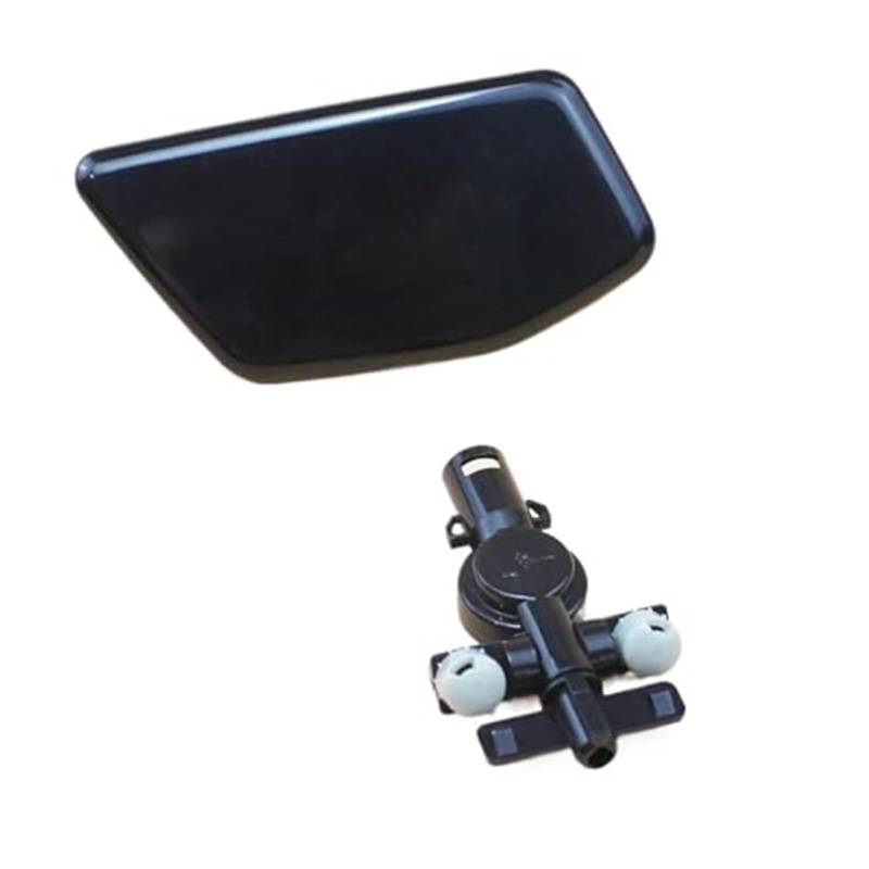 QASULER Auto Styling 1PCS Scheinwerfer Waschmaschine Abdeckung Scheinwerfer Spray Düse Jet Cap 86636CA230 for 86636CA220 F, for Subaru, BRZ Abdeckung für Autowaschdüsen(Black Right Side) von QASULER