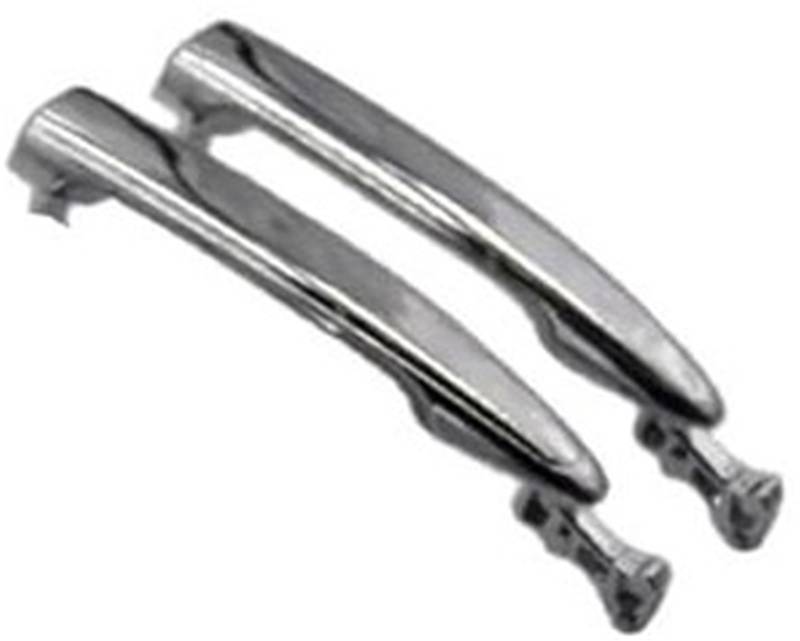 QASULER Autoaußenseite vorne Links, for Avalon 2005-2012, for Highlander FJ120, for 4Runner 2007 Außentürgriff vorne Auto-Außentürgriffabdeckung(Black Front Left with Hole) von QASULER