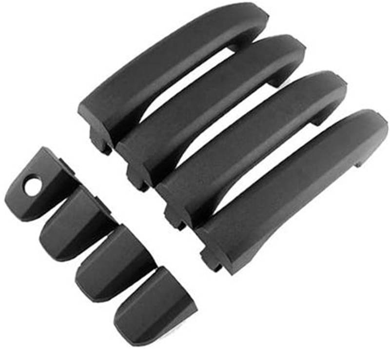QASULER Autoaußenseite vorne Links, for Chevy, for Silverado 2014 2015 2016 2017 2018 Außentürgriffe Zugabdeckung 4Stk 22923605 22929412 22929464 Auto-Außentürgriffabdeckung von QASULER