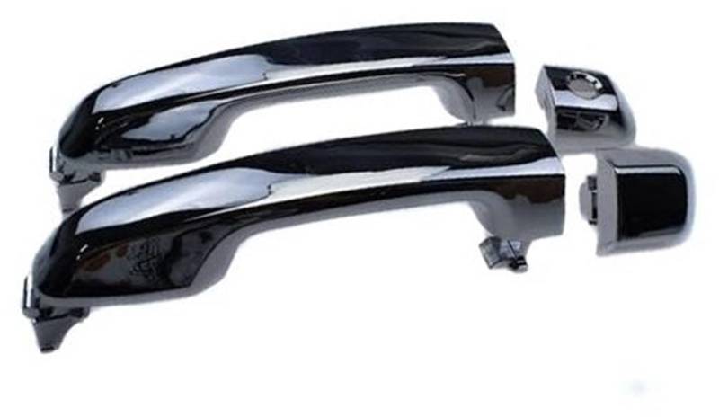 QASULER Autoaußenseite vorne Links, for Land, for Cruiser, for 4Runner 2008-2018 Außentürgriff vorne hinten Links rechts 69210-60100 69210-60100-C0 Auto-Außentürgriffabdeckung(Black F L/R) von QASULER