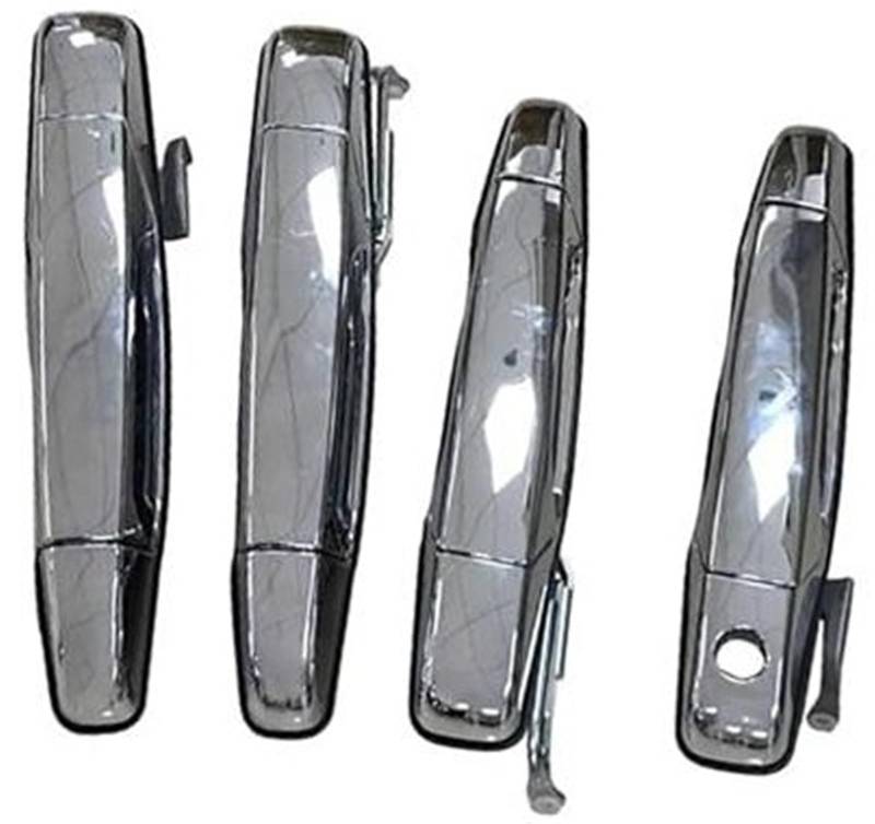 QASULER Autoaußenseite vorne links, for GMC, for YUKON, for SIERRA 1500 2007 2008 2009 2010 2011 2012 2013 Außentürgriff 1 Satz vorne hinten links rechts 5915619 15915148 15915620 15915147 Auto-Außent von QASULER