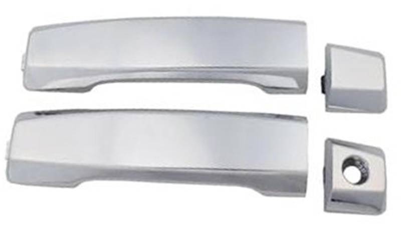 QASULER Autoaußenseite vorne links, for Infiniti, for QX56 Bas 2004 2005 2006 2007 2008 2009 2010 Äußerer Außentürgriff Chrom 80640ZC00A 80647ZC00A 80646ZC00A FDH010267 FDH010268 Auto-Außentürgriffabd von QASULER