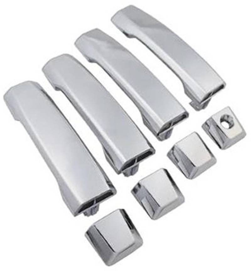 QASULER Autoaußenseite vorne links, for Infiniti, for QX56 Bas 2004 2005 2006 2007 2008 2009 2010 Äußerer Außentürgriff Chrom 80640ZC00A 80647ZC00A 80646ZC00A FDH010267 FDH010268 Auto-Außentürgriffabd von QASULER
