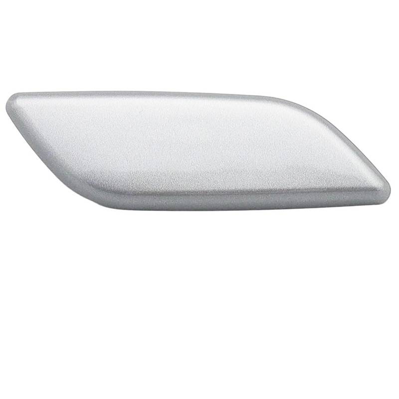 QASULER Autoteil-Scheinwerferwaschdüse, Sparyer-Abdeckkappe, for Mazda, 3 Axela 2014 2015 2016, Frontstoßstangen-Scheinwerferreiniger, Jet-Deckelverkleidung Abdeckung für Autowaschdüsen(BLACK Silver R von QASULER