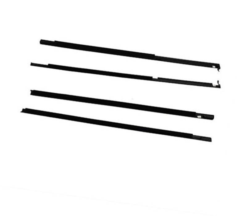 QASULER Autotürkantenschutz, for Mitsubishi, for Pajero, for Montero V73 V93 V97 2000-2016 4-teiliges Set Autofensteraufkleber Gummi Autotürkantenschutz von QASULER