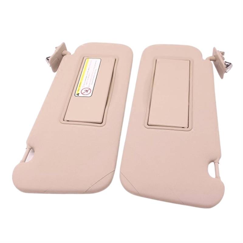 QASULER Autozubehör Auto-Sonnenblende, Make-up-Spiegel-Baugruppe, vorderer Sonnenblock, for Peugeot, for 408 2010–2013, for 308 2012–2015 Auto-Sonnenblende(A Pair) von QASULER