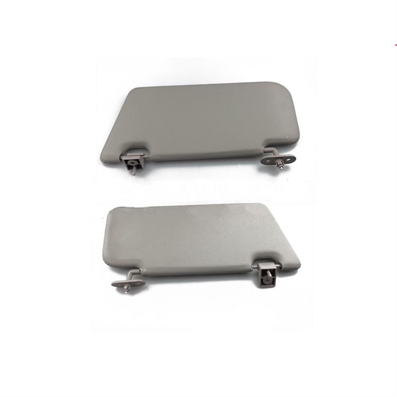 QASULER Autozubehör Grau Beige Sonnenblende mit Schminkspiegel und Schrauben, for Changan CX20 Auto-Sonnenblende(Left Right Gray) von QASULER