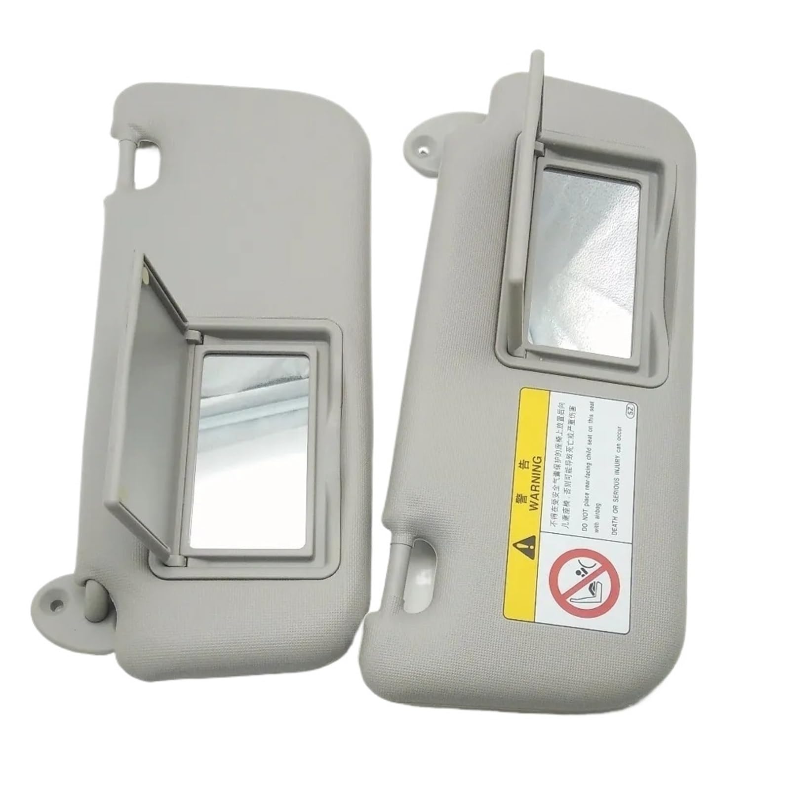 QASULER Autozubehör-Sonnenblende, for Toyota, for Corolla, 2014–2017, mit Make-up-Spiegel-Sonnenblende 74320-02B21 74310-02K91 Auto-Sonnenblende(Right Side RH) von QASULER