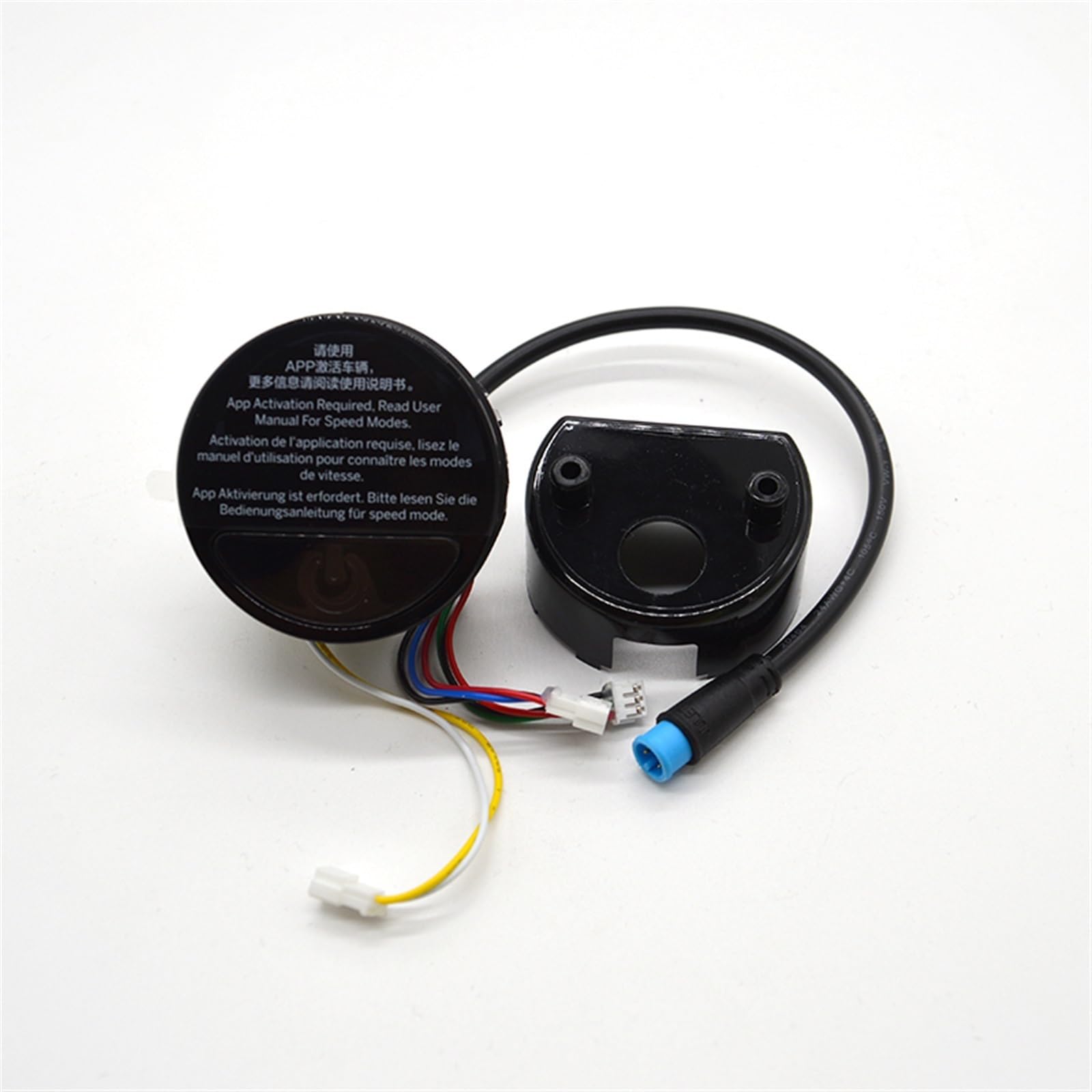 QASULER Bluetooth-Dashboard, for Ninebot, ES1 ES2 ES3 ES4 KickScooter Elektroroller-Board Dashboard Ersatz-Scooter-Teil Dashboard mit Display für Elektroroller QASULER Bluetooth-Dashboard, for Ninebot, ES1 ES2 ES3 ES4 KickScooter Elektroroller-Board Dashboard Ersatz-Scooter-Teil Dashboard mit Display für Elektroroller von QASULER