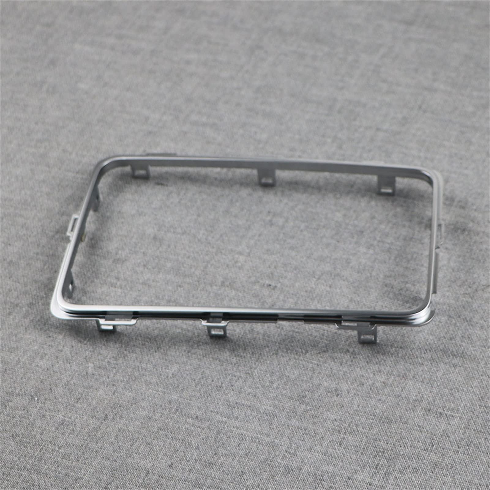 QASULER Chrom MMI Schaltknauf Halterahmen Verkleidung Zierrahmen, for A6 C7 2012-2018 Silber Auto-Lüftungsgitter von QASULER
