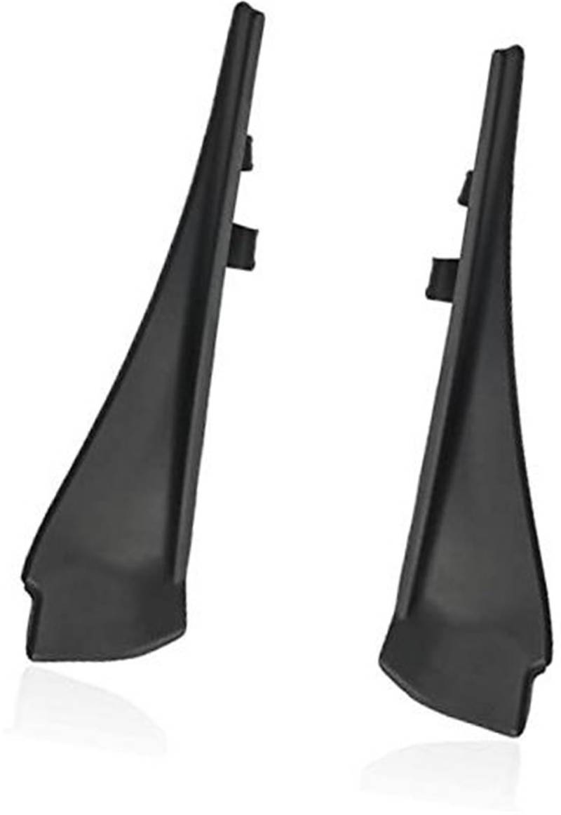 QASULER Ersatz der Frontscheibenwischerverkleidung, for NISSAN, Rogue 2014 2015 2016 2017 2018 2019 2020 Ersatz der Motorhaubenverlängerungsverkleidung, for 66895-4CL0A 66894-4CL0A 1 Paar Schwarz Auto von QASULER