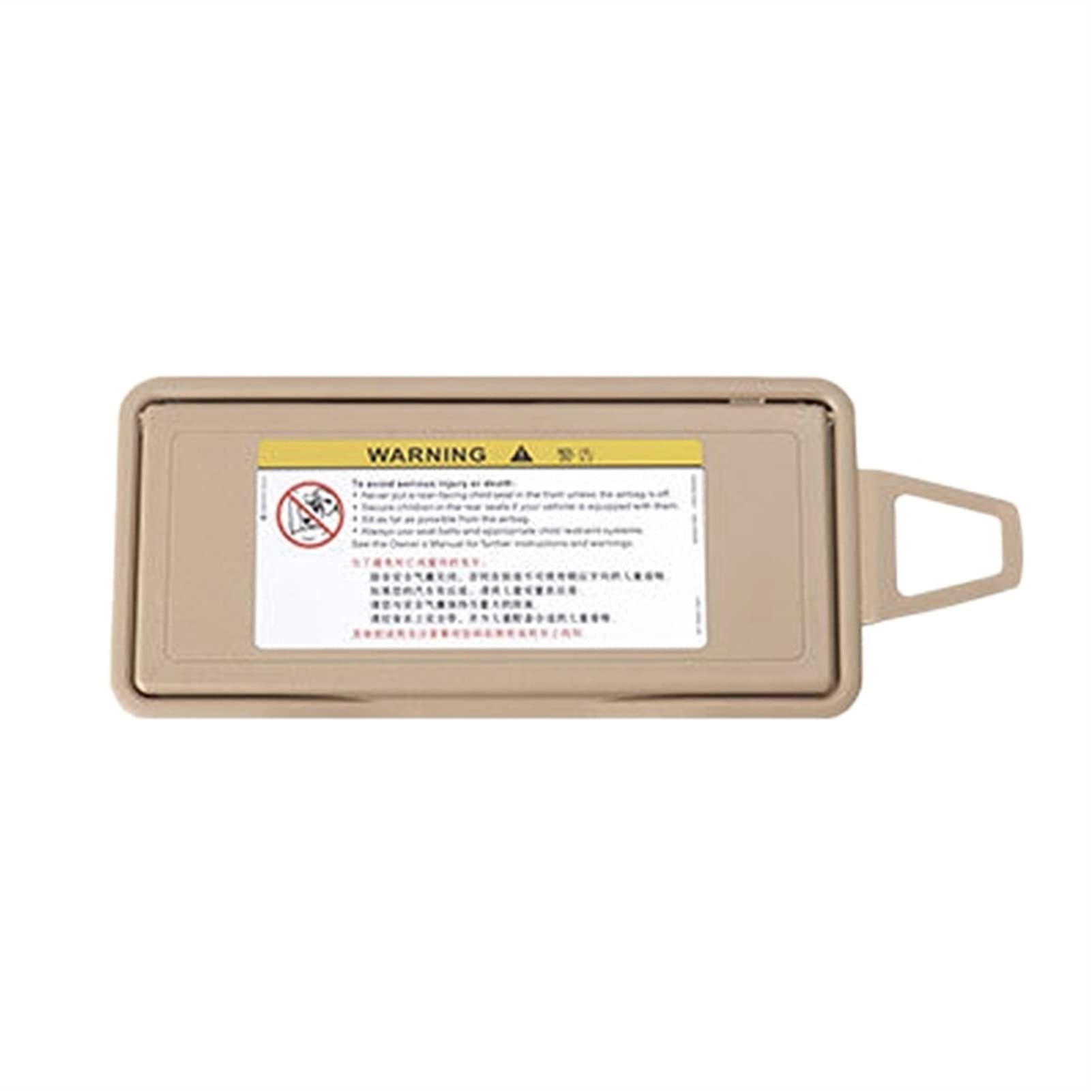 QASULER Ersatz for Auto-Sonnenblende, Schattenbrett, Spiegelabdeckung, for Mercedes-Benz, for S-Klasse W221 2006–2013 Auto-Sonnenblende(Beige Left) von QASULER
