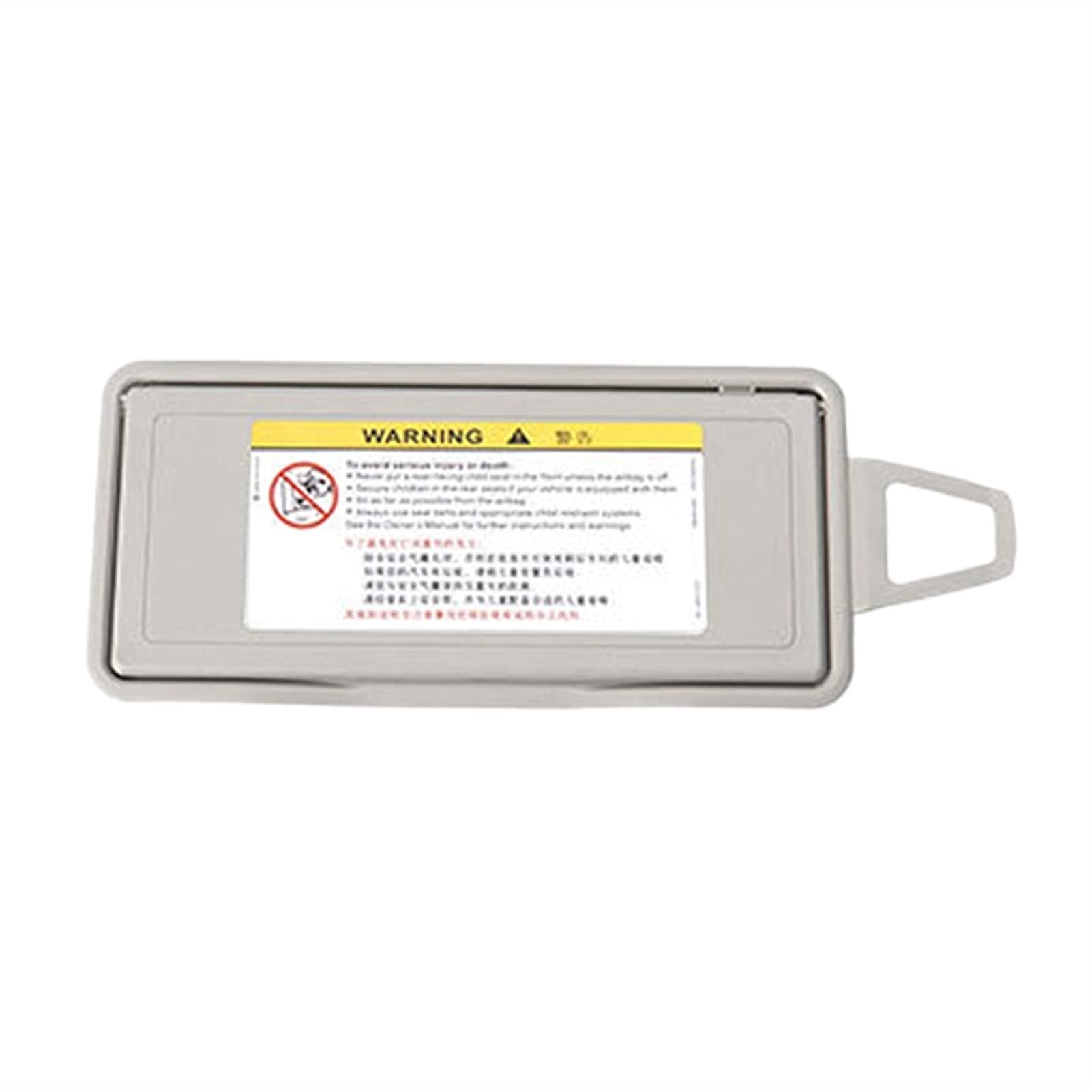 QASULER Ersatz for Auto-Sonnenblende, Schattenbrett, Spiegelabdeckung, for Mercedes-Benz, for S-Klasse W221 2006–2013 Auto-Sonnenblende(Gray Left) von QASULER