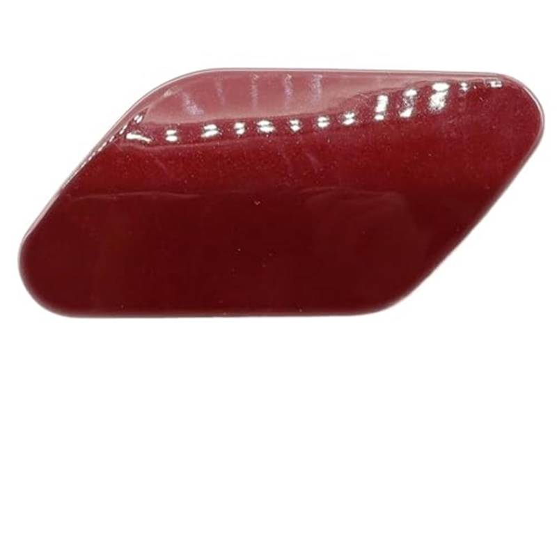 QASULER Frontstoßstangen-Scheinwerfer-Reinigungsspray-Abdeckkappe, for Opel, Insignia, for Buick, Regal 2009 2010 2011 2012 2013, Scheinwerferwaschdüsendeckel Abdeckung für Autowaschdüsen(BLACK Red LH von QASULER