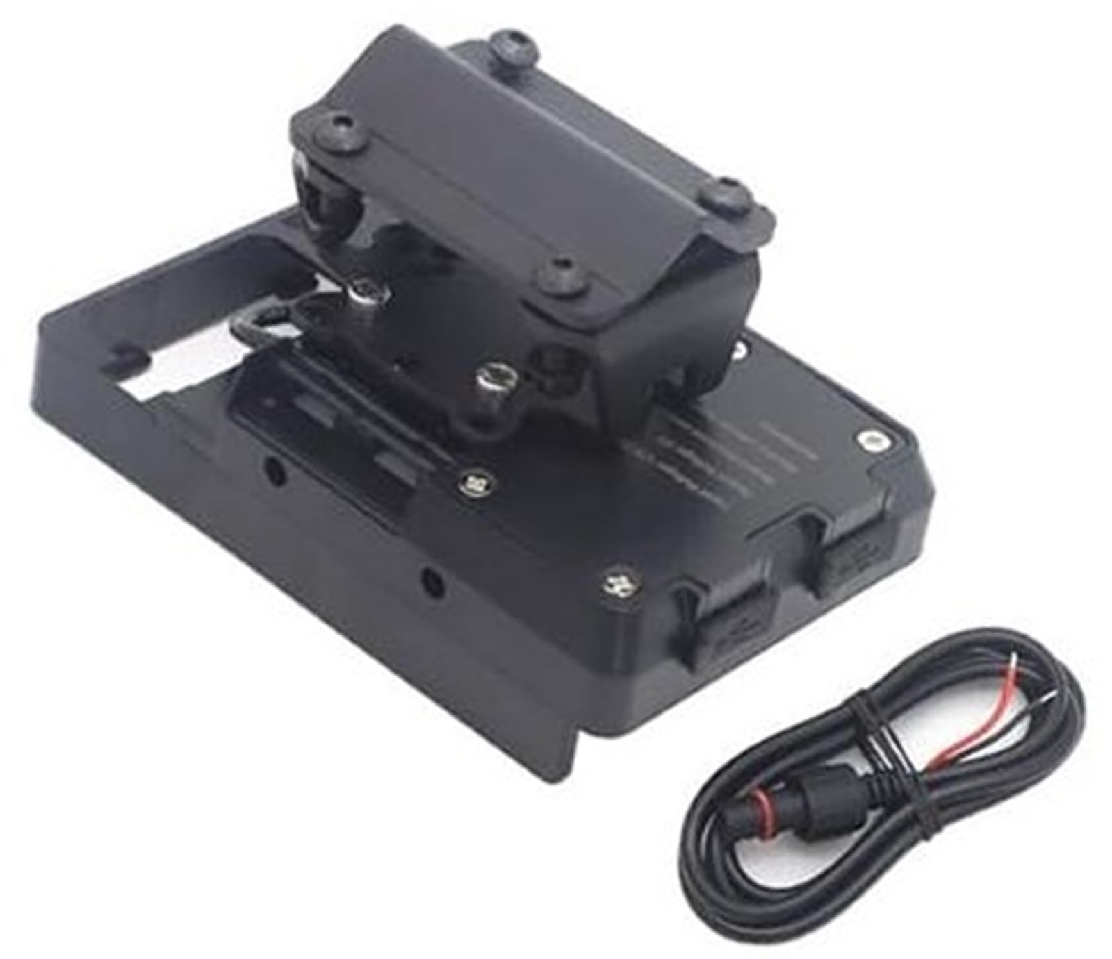 QASULER GPS Moto Telefon Halterung, for CRF1000L, for CRF 1000 L, for Afrika, for Twin 2018-2020 Handy Navigation Halterung GPS USB Telefon Aufladen Motorrad-Telefonhalterung(Black C) von QASULER