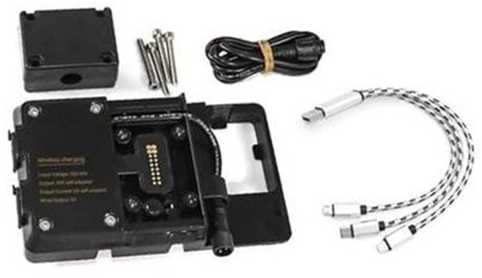 QASULER GPS Moto Telefon Halterung, for PAN, for AMERICA 1250 1250S 2021 2022 Handy Halter Drahtlose USB Ladegerät Motos Navigation GPS Platte Anpassen Halterung Motorrad-Telefonhalterung(BLACK Wirele QASULER GPS Moto Telefon Halterung, for PAN, for AMERICA 1250 1250S 2021 2022 Handy Halter Drahtlose USB Ladegerät Motos Navigation GPS Platte Anpassen Halterung Motorrad-Telefonhalterung(BLACK Wirele von QASULER