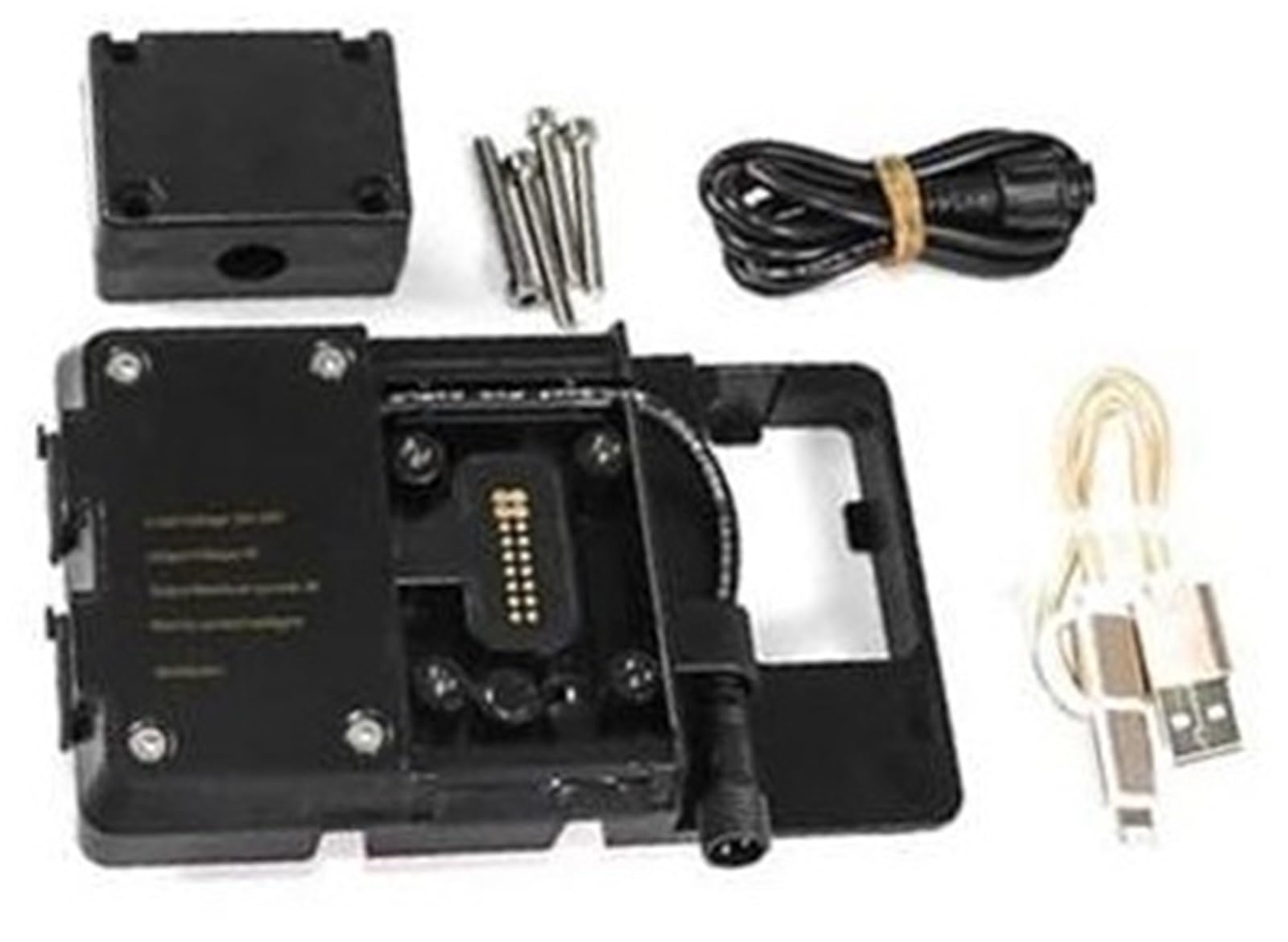 QASULER GPS Moto Telefon Halterung, for Tiger1200, for Tiger 1200 GT, for Explorer, 2022 GPS Navigation Halterung Motorrad Smartphone Ständer USB Lade Halter Motorrad-Telefonhalterung(BLACK D - USB ch QASULER GPS Moto Telefon Halterung, for Tiger1200, for Tiger 1200 GT, for Explorer, 2022 GPS Navigation Halterung Motorrad Smartphone Ständer USB Lade Halter Motorrad-Telefonhalterung(BLACK D - USB ch von QASULER