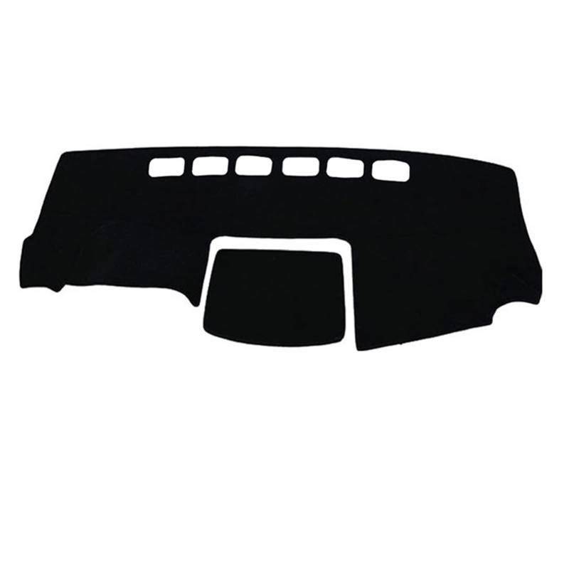 QASULER LHD Auto Armaturenbrett Abdeckung Armaturenbrett Matte Armaturenbrett Pad Teppich Anti-UV, for Nissan, NV200 2010-2018 Armaturenbrettabdeckung(Black) von QASULER