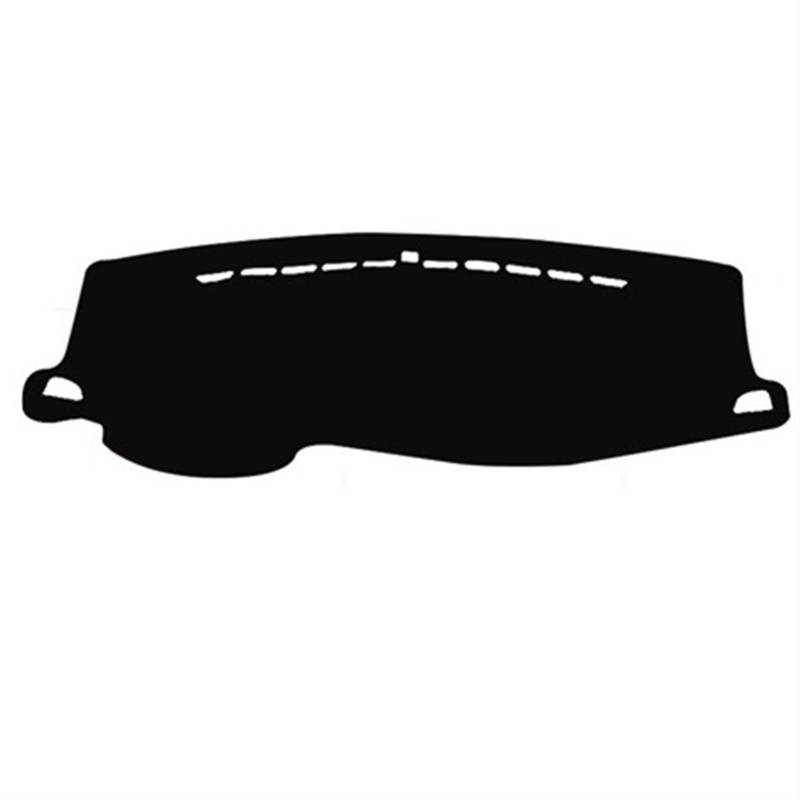 QASULER LHD Auto Innere Dashmat Dash Matte Armaturenbrett Abdeckung Pad Sonnenschutz Armaturenbrett Abdeckung Teppich, for Hyundai, Solaris 2 Accent Verna 2017 2018 Armaturenbrettabdeckung(Black) von QASULER