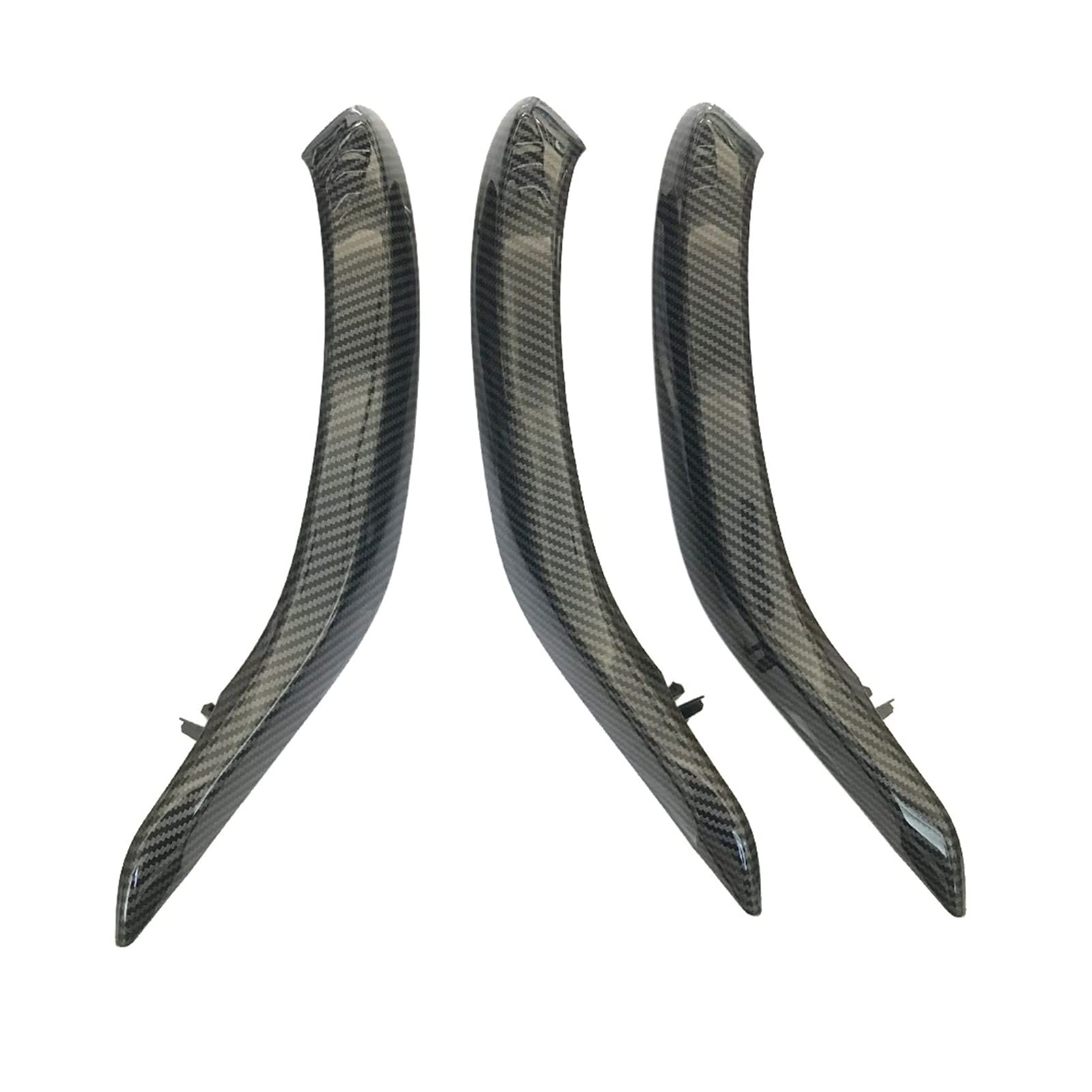 QASULER LHD RHD Verbesserter Innentürgriff-Außenlederbezugssatz, for, for X5 X6 F15 F16 2014-2018 Türgriffabdeckung aus Kohlefaser(LHD Carbon Fiber) von QASULER