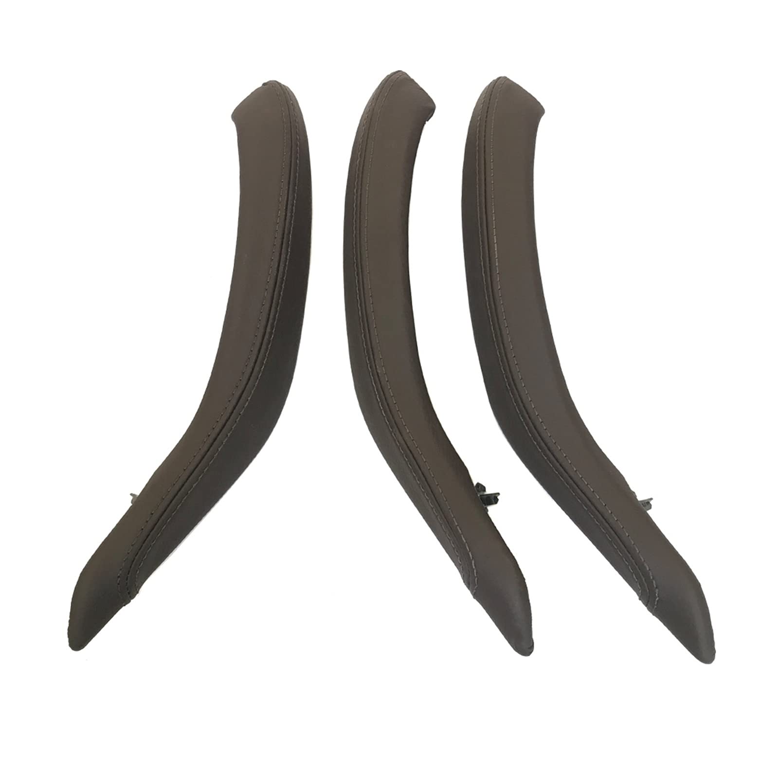 QASULER LHD RHD Verbesserter Innentürgriff-Außenlederbezugssatz, for, for X5 X6 F15 F16 2014-2018 Türgriffabdeckung aus Kohlefaser(LHD Moka) von QASULER