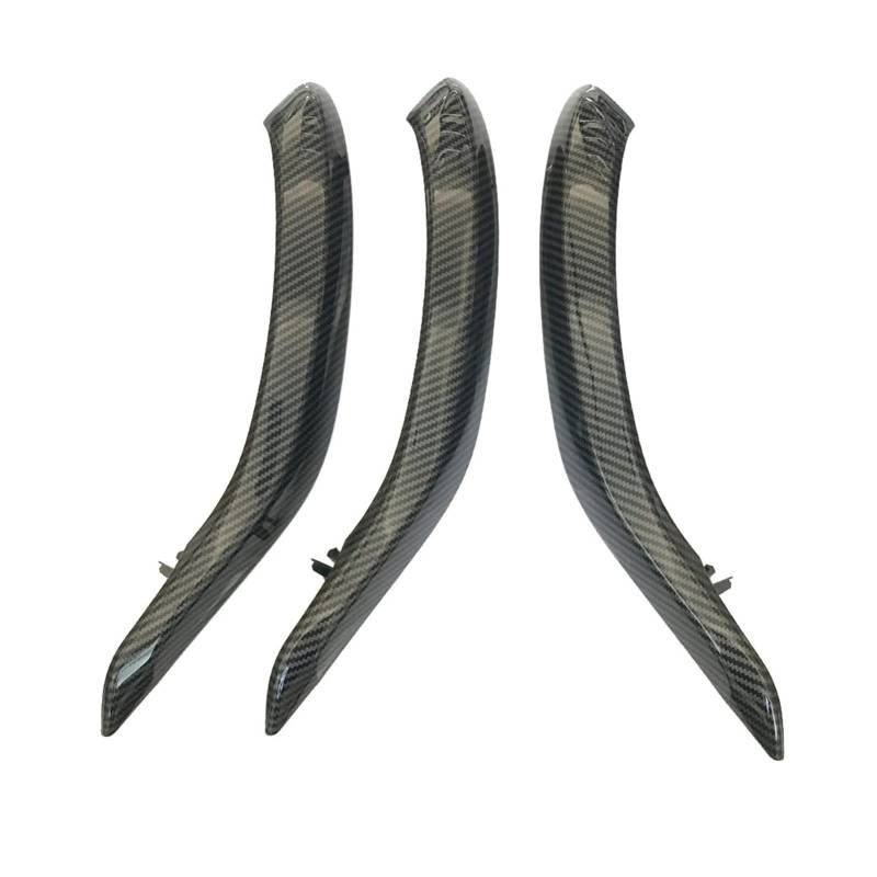 QASULER LHD RHD Verbesserter Innentürgriff-Außenlederbezugssatz, for, for X5 X6 F15 F16 2014-2018 Türgriffabdeckung aus Kohlefaser(RHD Carbon Fiber) von QASULER