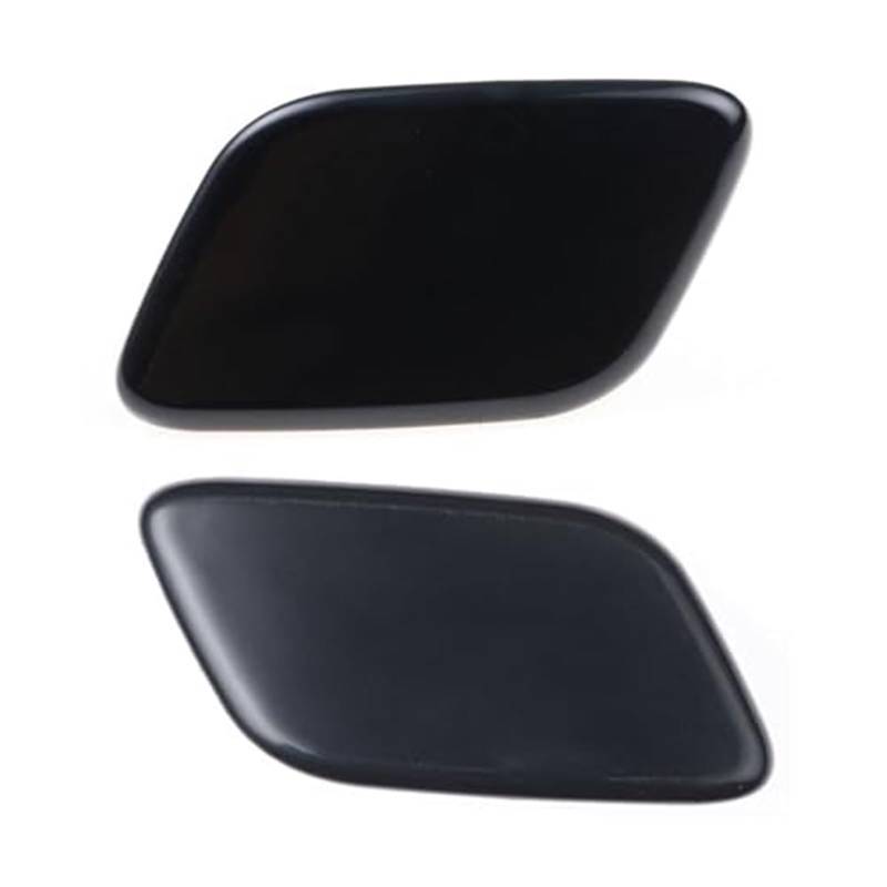 QASULER Linke und rechte Seite Scheinwerferwaschanlage Jet Spray Düse Abdeckkappe, for Kia, for Sorento, 2015-2018 98681-C5000 98682-C5000 Abdeckung für Autowaschdüsen(Black A Pair) von QASULER