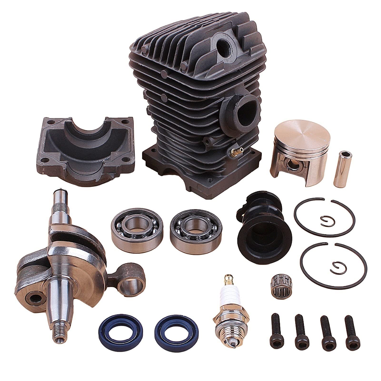 QASULER Motor Zylinder Kolben Kurbelwelle Lager Kit Benzin Kettensäge Reparatur Set, for STIHL, 023 025 MS230 MS 250 MS 250 MS 230 Motorzylinder QASULER Motor Zylinder Kolben Kurbelwelle Lager Kit Benzin Kettensäge Reparatur Set, for STIHL, 023 025 MS230 MS 250 MS 250 MS 230 Motorzylinder von QASULER