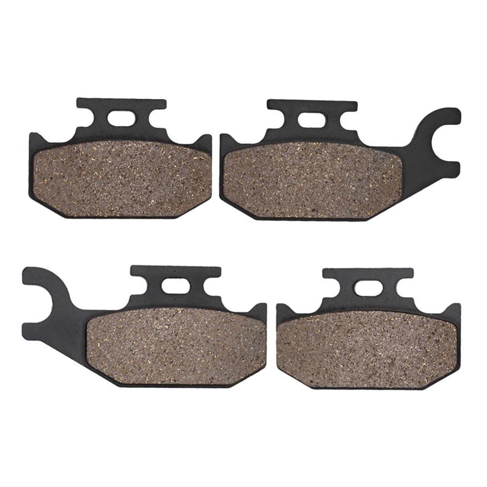 QASULER Motorrad-Bremsbeläge vorne, for LT-A 500 King Quad 2009-2010 LT A 700 Kingquad 2005-2007 LT-A 750 2009-2012 LT-F 400 2008-2012 Motorrad-Bremsbeläge(Front and Rear) von QASULER