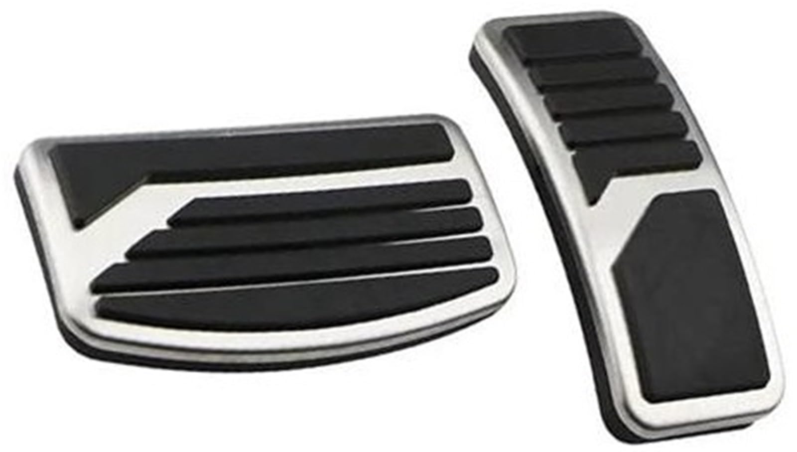 QASULER Pedalauflage, for Pajero 3, for Outlander, for Lancer X, for Eclipse, for Cross Rubber Edelstahl rutschfeste Auflage AT Auto Gas Kupplung Bremspedalabdeckung Gummiabdeckung für Kupplungsbremsp QASULER Pedalauflage, for Pajero 3, for Outlander, for Lancer X, for Eclipse, for Cross Rubber Edelstahl rutschfeste Auflage AT Auto Gas Kupplung Bremspedalabdeckung Gummiabdeckung für Kupplungsbremsp von QASULER