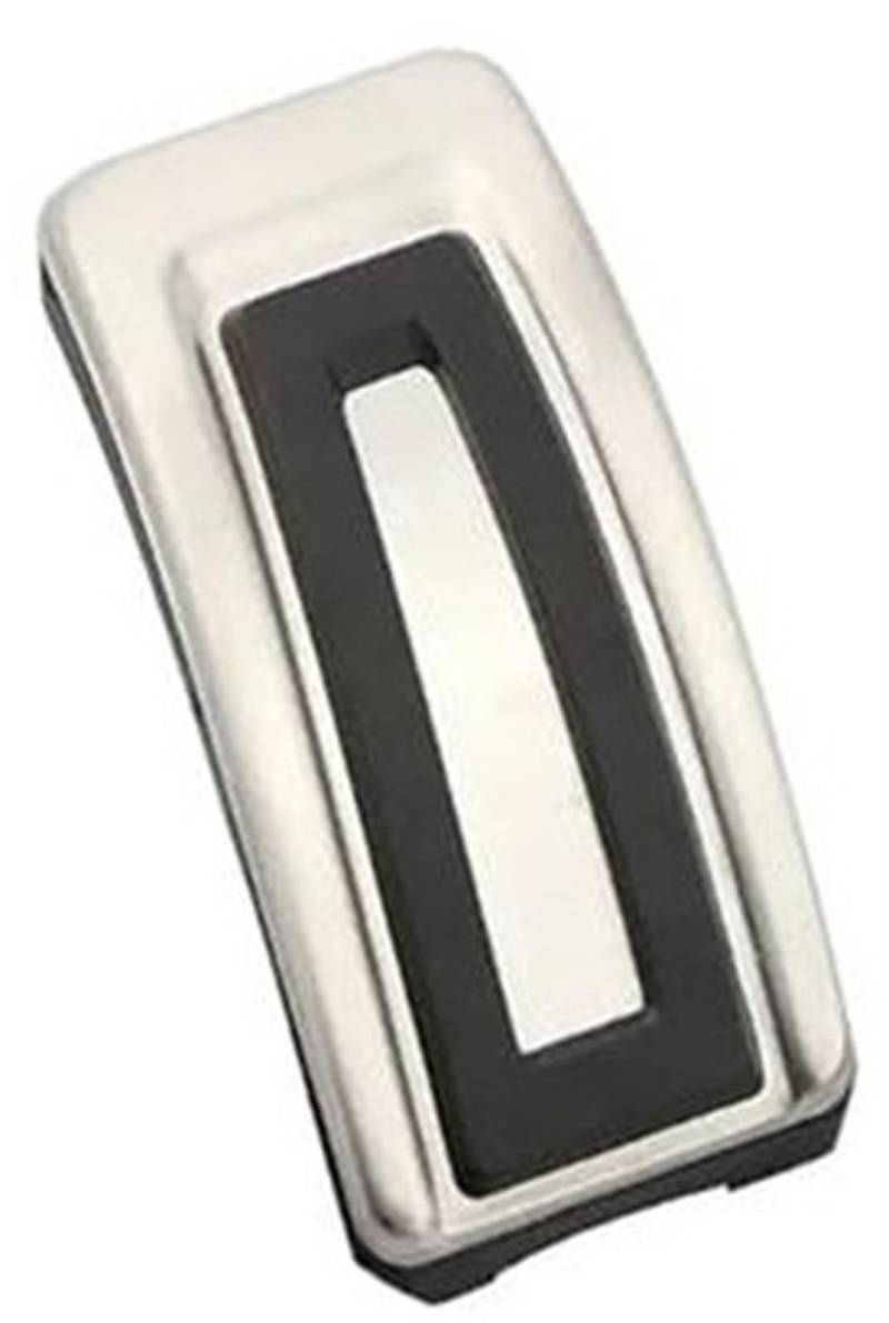 QASULER Pedalauflage, for VW, for Teramont 2017-2016 2017 2018 2019 2020 2021 2022 2023 Auto Auto Pedale Fuß Kraftstoff Bremse Kupplung Ruhe Pedalabdeckung Gummiabdeckung für Kupplungsbremspedal(BLACK von QASULER