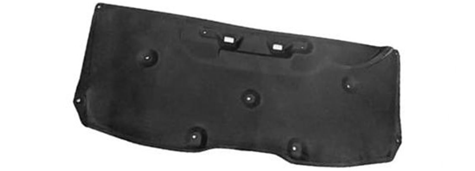 QASULER Schalldichte Baumwollmatte for die vordere Motorhaube, for Toyota, for Camry XV40 for Aurion for Altis 2007 2008 2009 2010 2011(Black Style 1) von QASULER