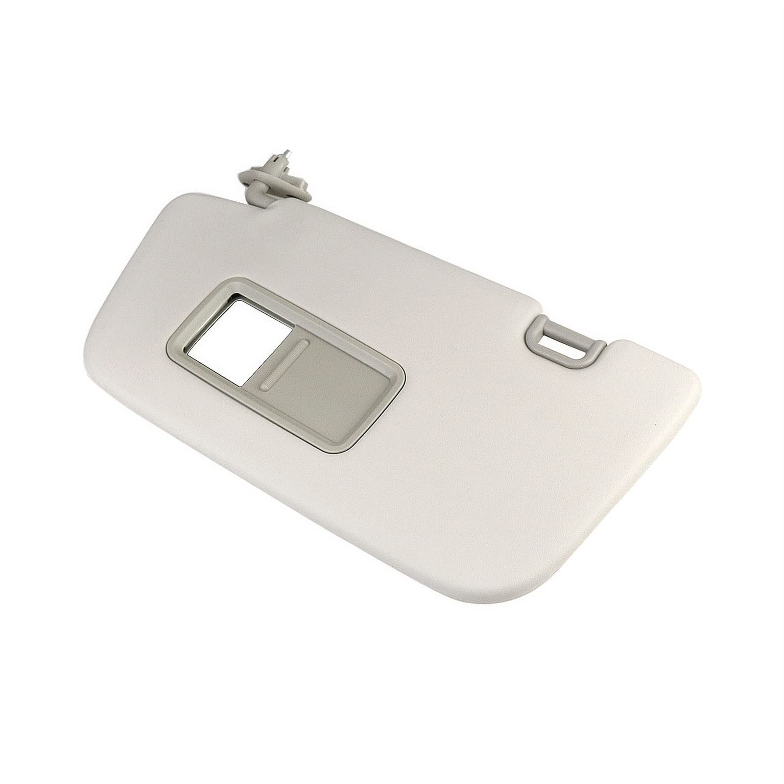 QASULER Sonnenblende Links Fahrerinnenraum Auto Sonnenblende Schild mit Spiegellichtabdeckung Autozubehör, for Subaru, for Impreza WRX STI 2008-2014 Auto-Sonnenblende von QASULER