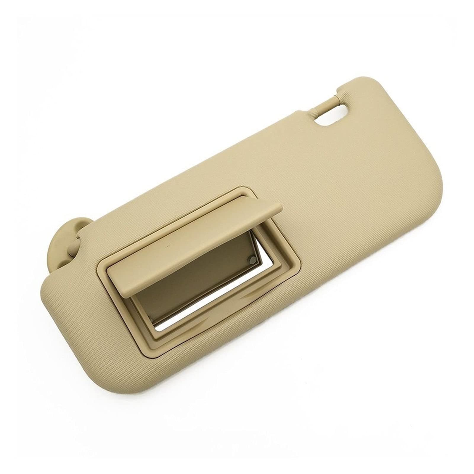 QASULER Sonnenblende Windschutzscheibe Sonnenschutz Sonnenschutz mit Spiegel, for Toyota, for Corolla 2014 2015 2016 2017 2018, Beige Auto-Sonnenblende(Left beige) von QASULER
