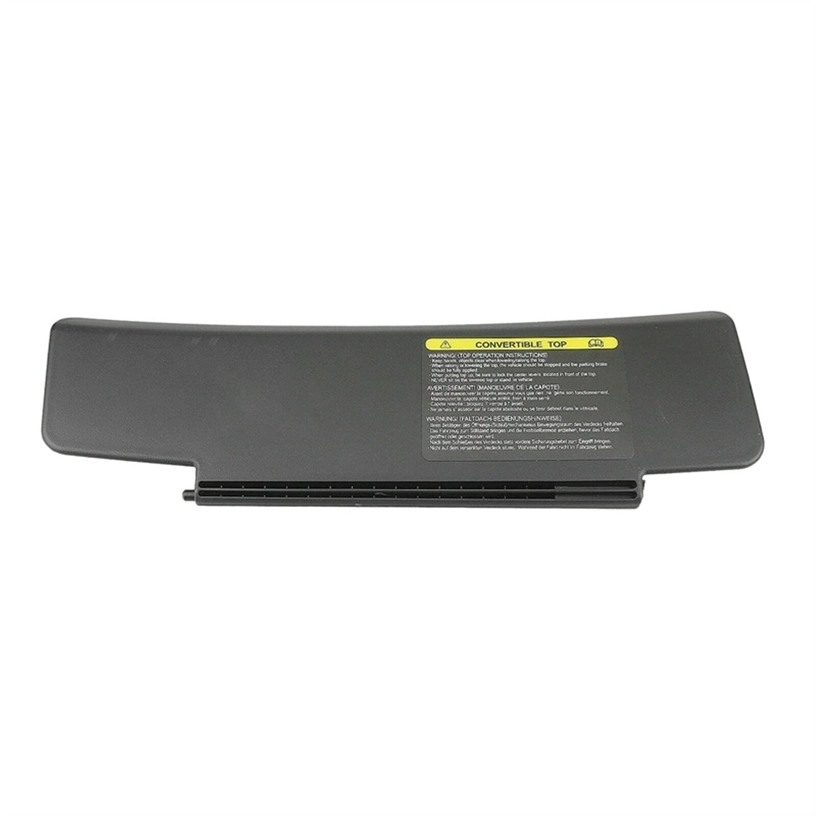 QASULER Sonnenblende auf der Fahrerseite vorne Links, eingebauter Spiegel, for Mazda, for MX-5 Miata 2006–2015, NE51-69-320D-02 NE5169320D02 Auto-Sonnenblende von QASULER