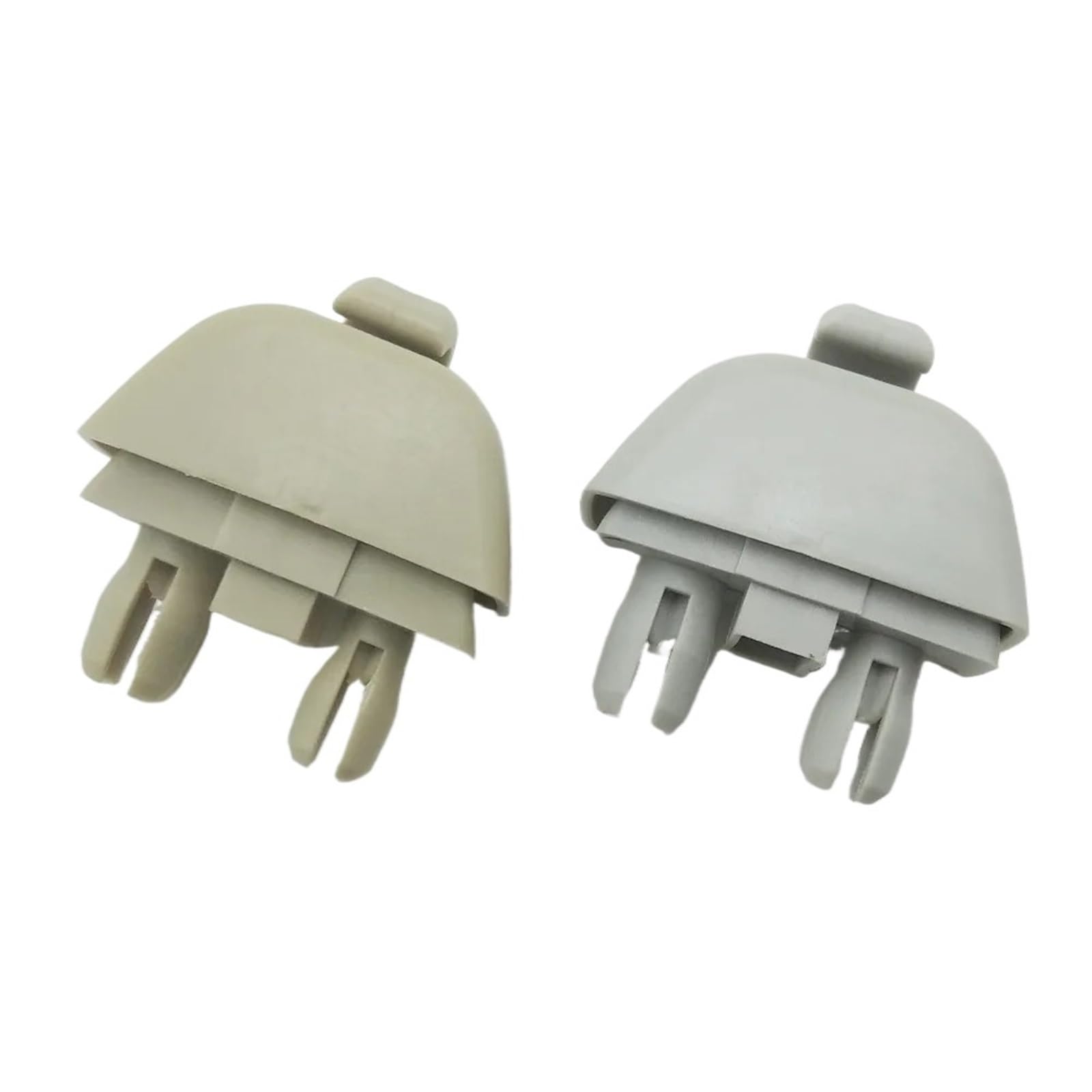 QASULER Sonnenblenden-Aufhänger-Clip-Halter, for VW, for Passat B7, for Polo, Up, for Skoda, for Seat, CITIGO Rapid 6RD857561 Y20 6R0857561 Y20 Auto-Sonnenblende(Grey) von QASULER