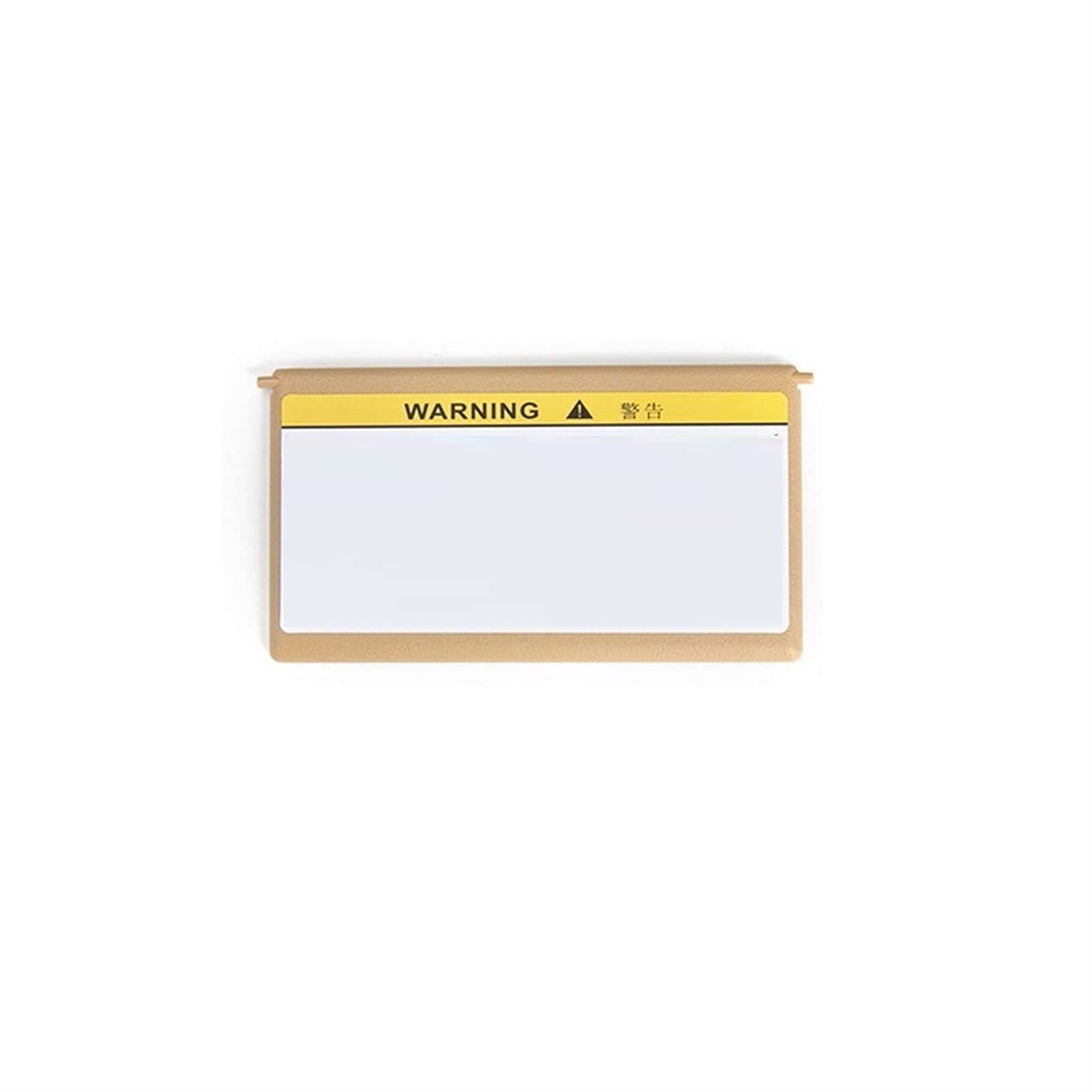 QASULER Sonnenschutz-Visier, Innen-Make-up-Spiegel, Kosmetikspiegel-Abdeckung, for Mercedes-Benz, for C-Klasse W203 16481011109E86 Auto-Sonnenblende(Deerskin R) von QASULER