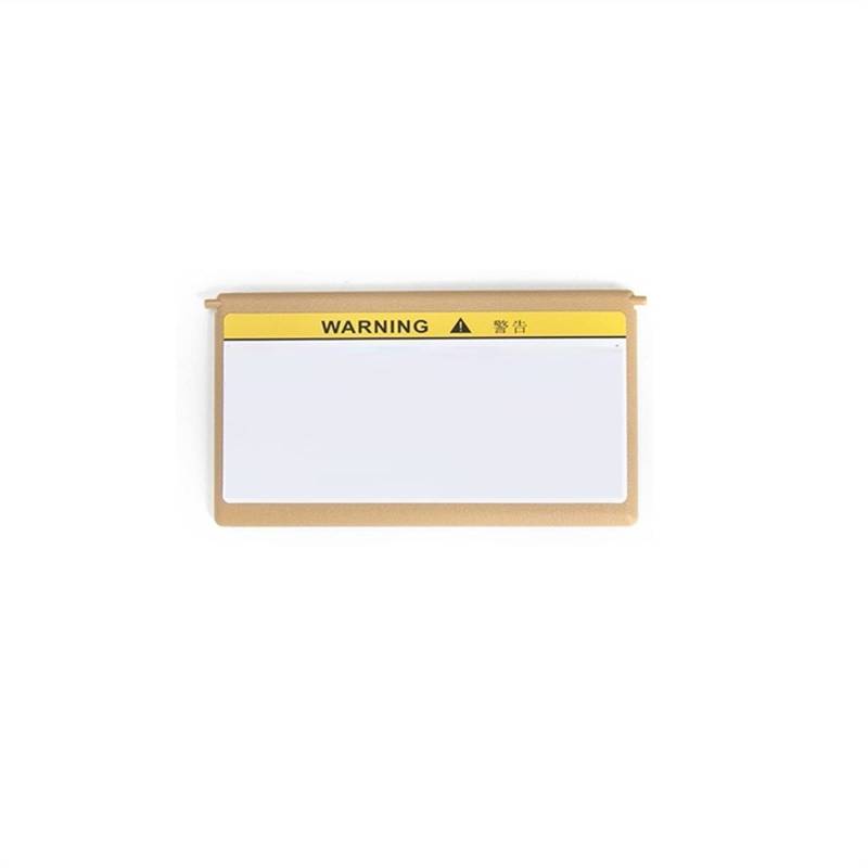 QASULER Sonnenschutz-Visier, Innen-Make-up-Spiegel, Kosmetikspiegel-Abdeckung, for Mercedes-Benz, for C-Klasse W203 16481011109E86 Auto-Sonnenblende(Deerskin R) von QASULER
