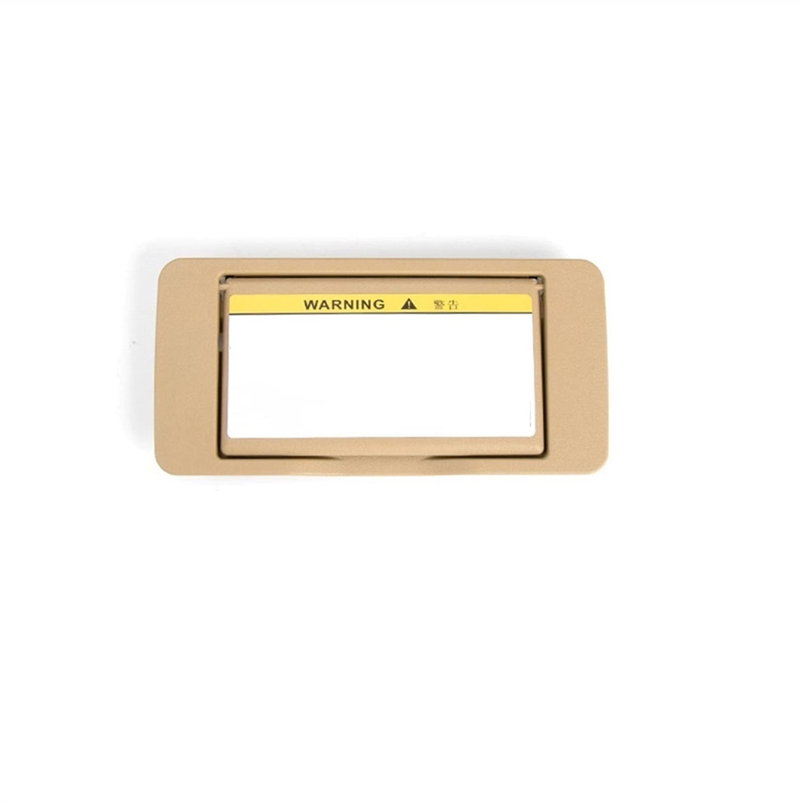 QASULER Sonnenschutz-Visier, Innen-Make-up-Spiegel, Kosmetikspiegel-Abdeckung, for Mercedes-Benz, for C-Klasse W203 2007–2020 16481011109E86 Auto-Sonnenblende(Deerskin R) von QASULER