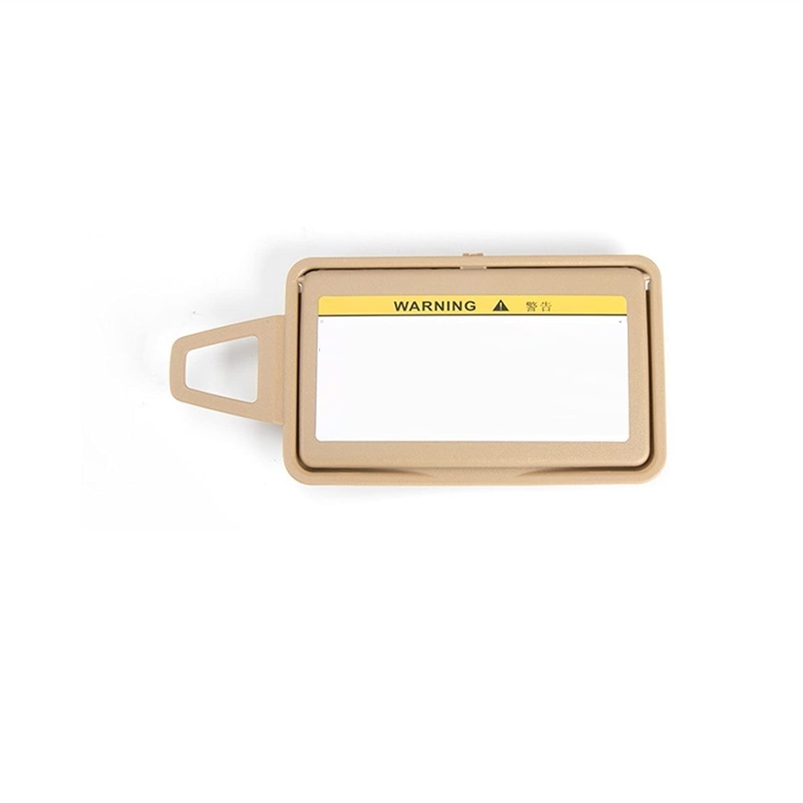 QASULER Sonnenschutz-Visier, Innen-Make-up-Spiegel, Kosmetikspiegel-Abdeckung, for Mercedes-Benz, for E-Klasse W211 2003–2008 2118100310 Auto-Sonnenblende(Deerskin R) von QASULER