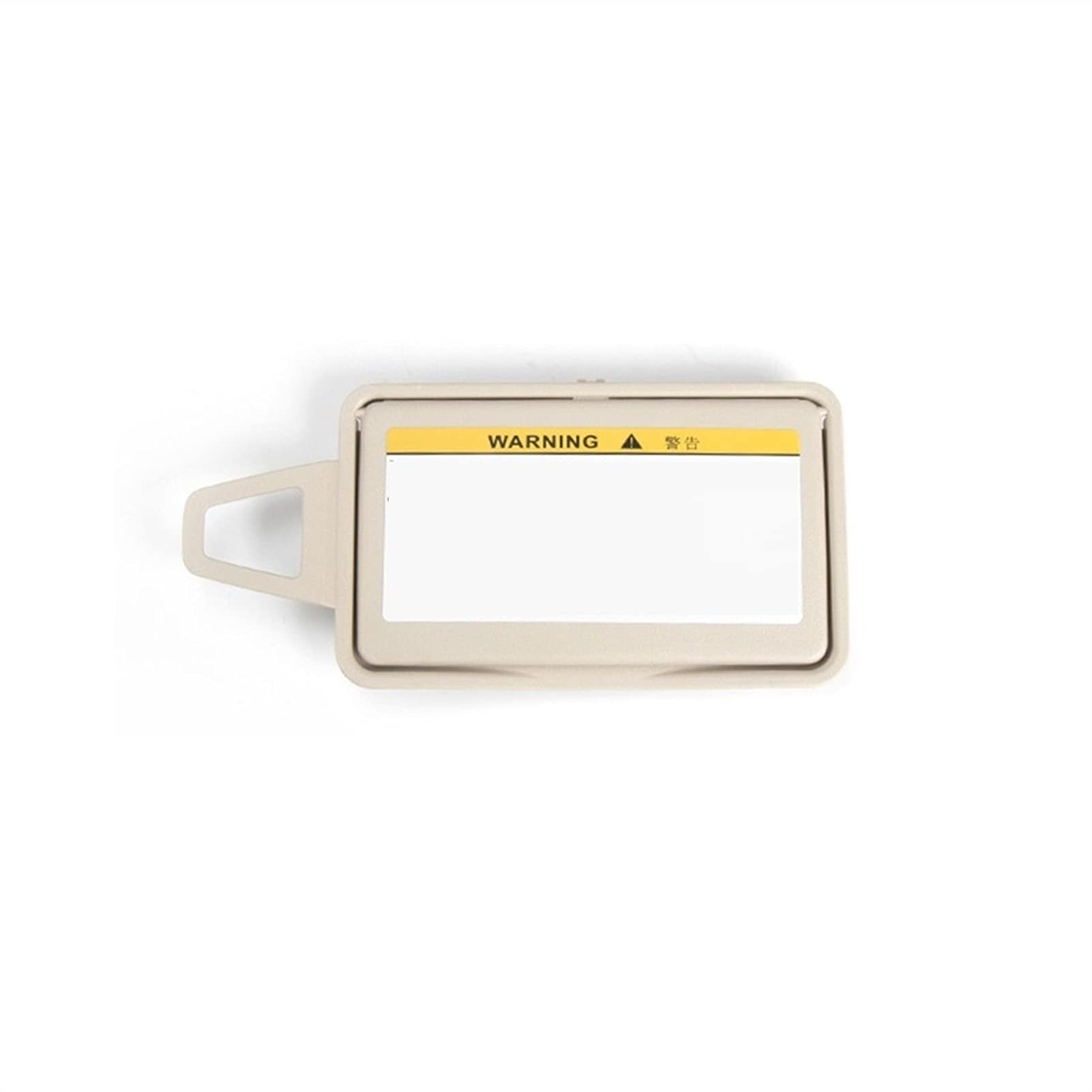 QASULER Sonnenschutz-Visier, Innen-Make-up-Spiegel, Kosmetikspiegel-Abdeckung, for Mercedes-Benz, for E-Klasse W211 2003–2008 2118100310 Auto-Sonnenblende(Silica R) von QASULER