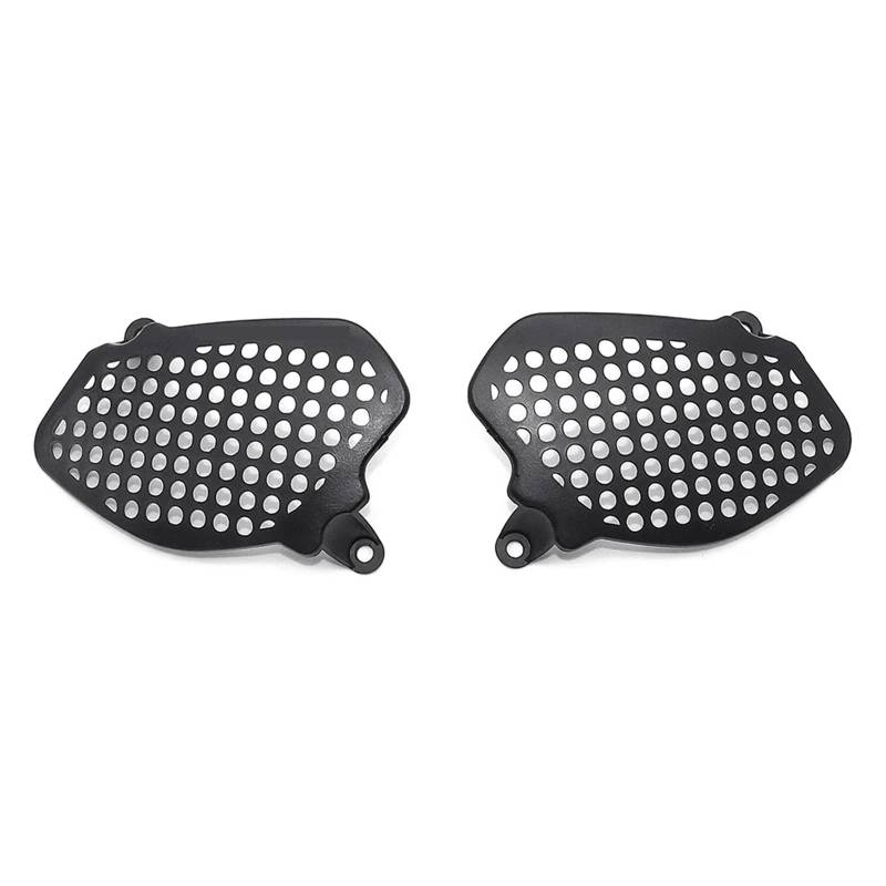 QASULER TFT Peaks Instrumentenhut Sonnenblende Messgeräteabdeckung Unterer Scheinwerferschutz Blinkerschutz, for Tracer 9, for Tracer9 GT 2021- Armaturenbrettabdeckung(Headlight Guards) von QASULER